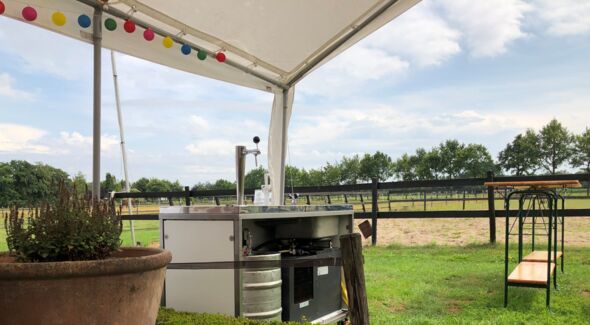 Tap met ruim landelijke achtergrond