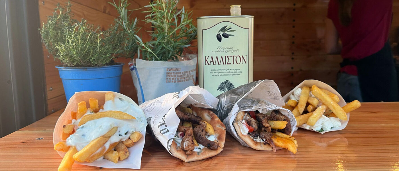 Greek food sfeerbeeld